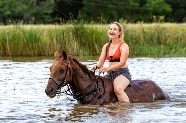 Hannah in Südafrika